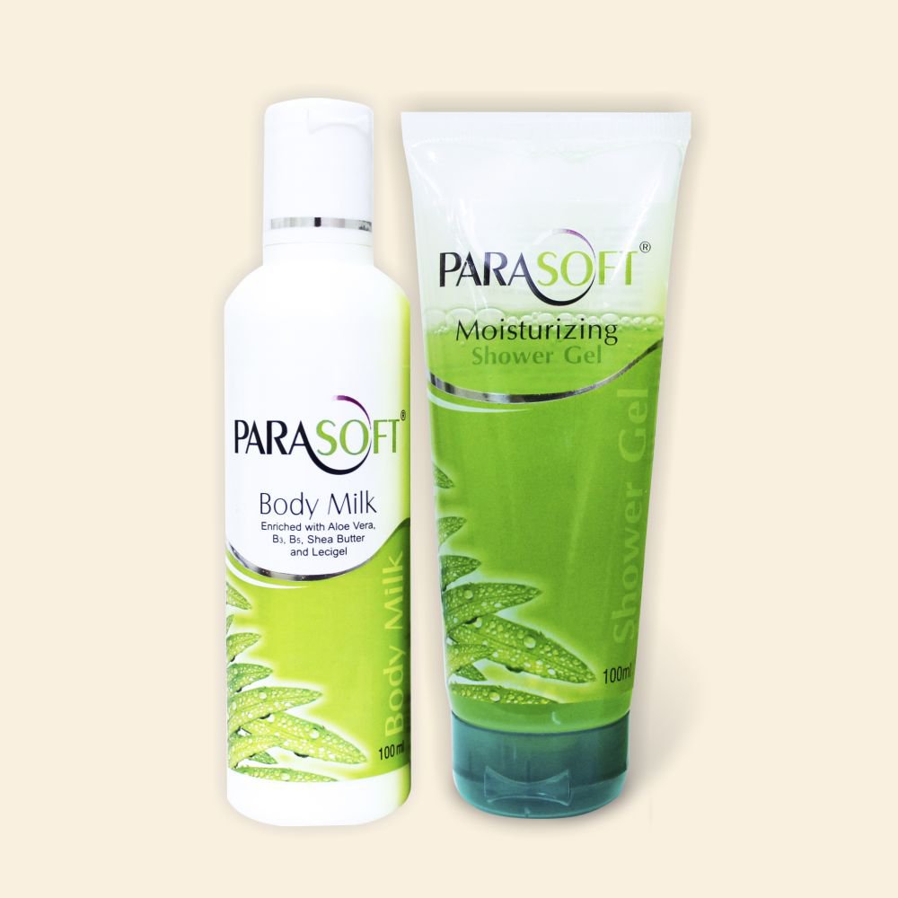 shoprythmindia Dry Skin Care Combo Parasoft Body Milk & Parasoft Shower Gel combo shoprythmindia Dry Skin Care Combo Parasoft Body Milk & Parasoft Shower Gel combo